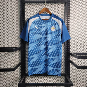 Maillot Manchester City Maillot D'entraînement Bleu 2023 2024