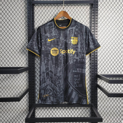 Copy of Barcelone FC maillot Black Gold Édition Spéciale 2023/24