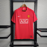 Manchester United Retro Rouge 2007 2008