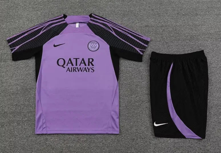 Kit maillot Paris  entraînement  2023 2024 violet