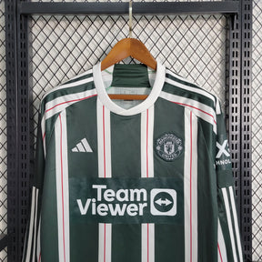 Manchester United maillot extérieur 2023 2024 manches longues