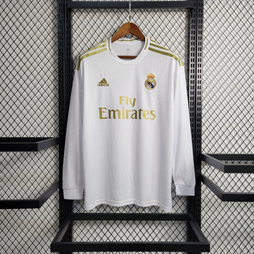 Real Madrid maillot 2019 2020 manches longues retro