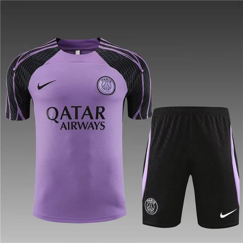 Kit maillot Paris  entraînement  2023 2024 violet