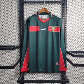 Maillot Maroc Retro 98 Domicile Manches Longues