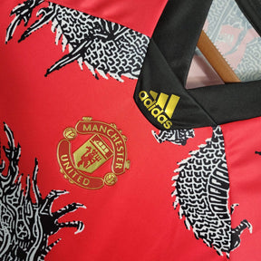 Maillot Foot Manchester United Retro 2019 2020 Japon Dragon