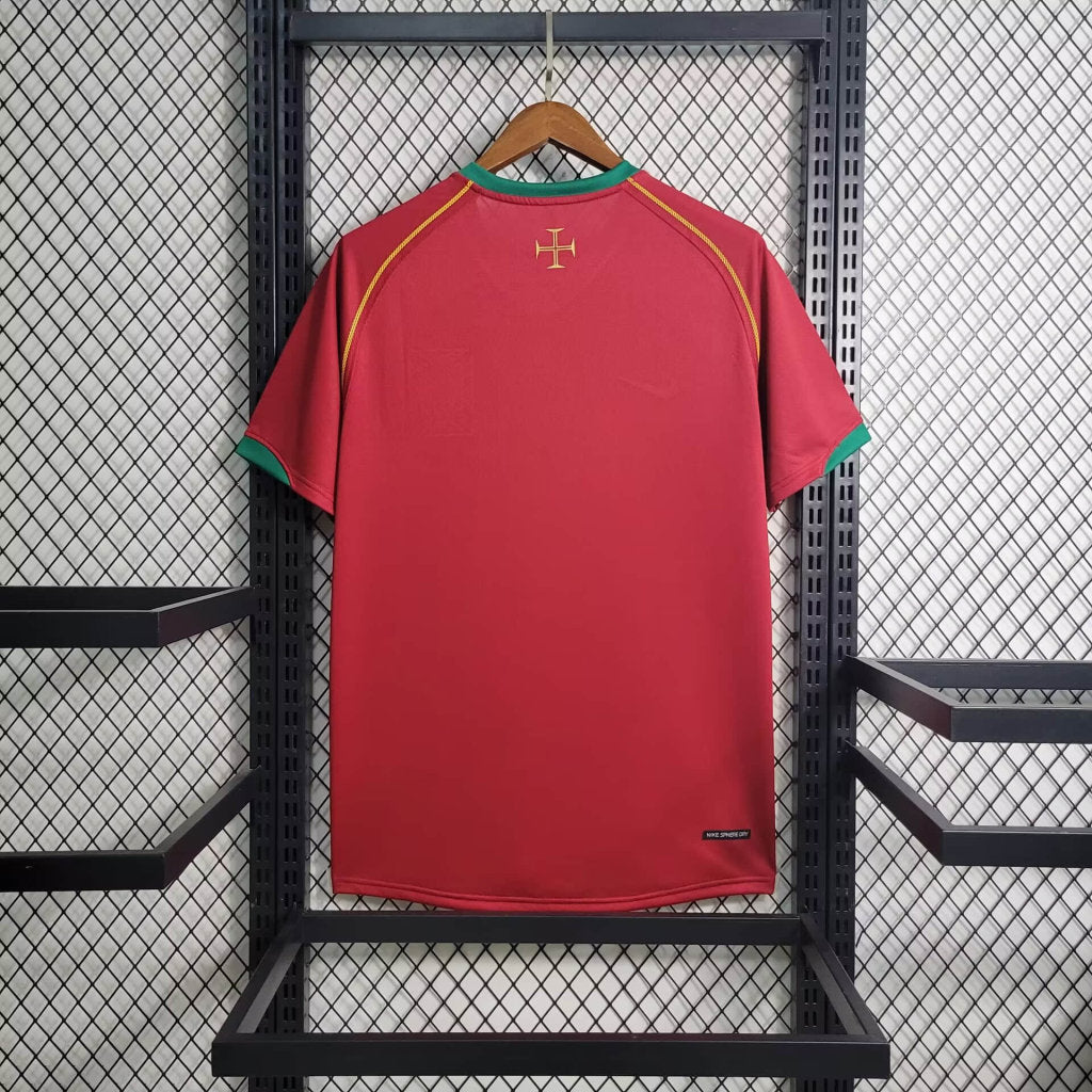 Portugal maillot foot Retro 2006 Domicile Ronaldo