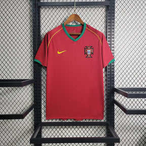 Portugal maillot foot Retro 2006 Domicile Ronaldo