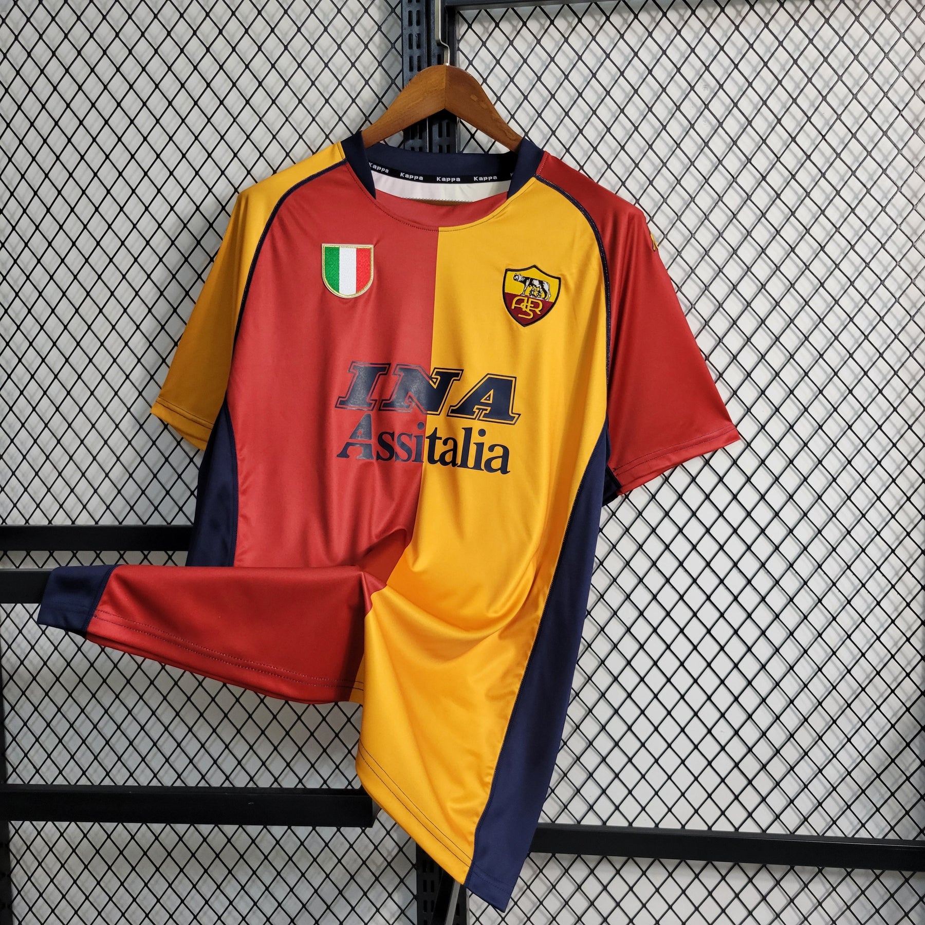 AS Roma Maillot Retro 2001 2002