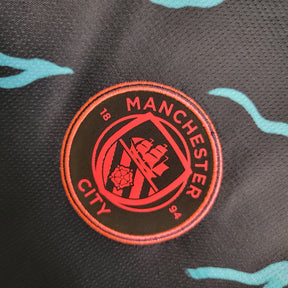 Manchester City maillot extérieur 2023 2024 manches longues